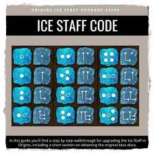 Ice Magic Staff Codes