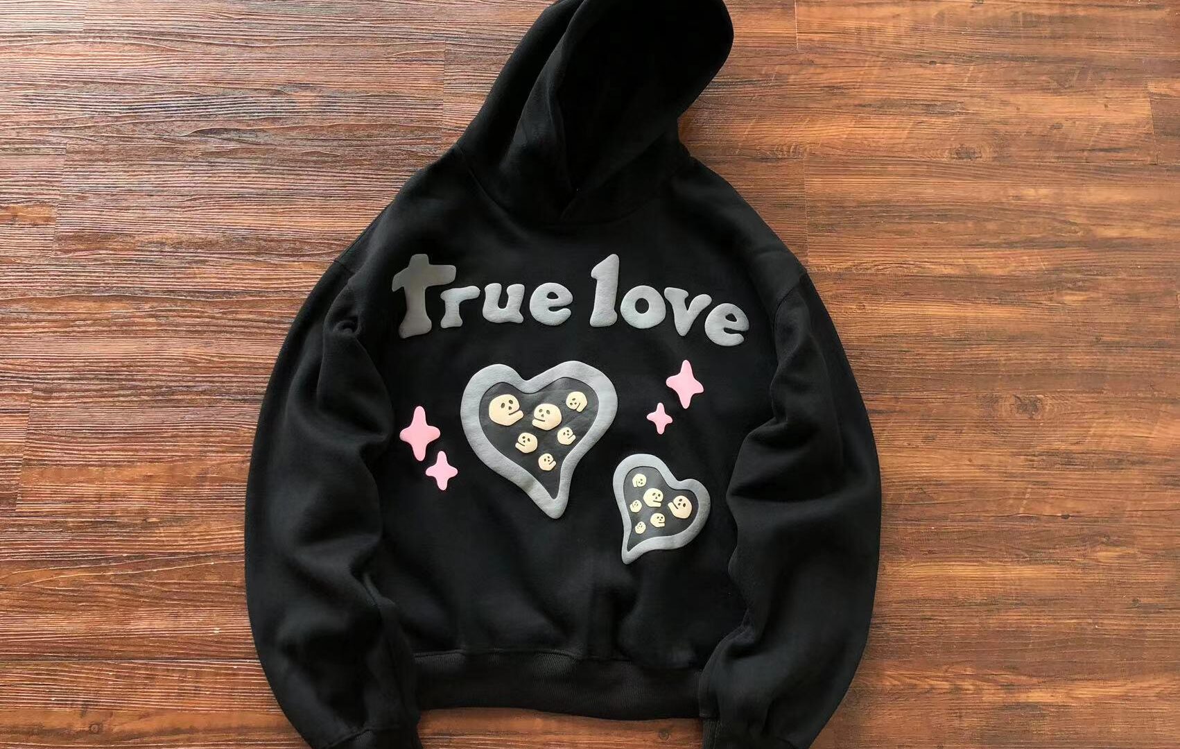 True Love Black Hoodie