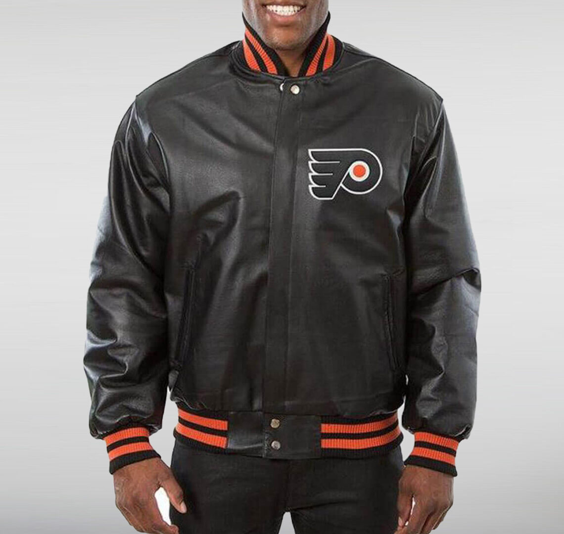 philadelphia flyers varsity jacket