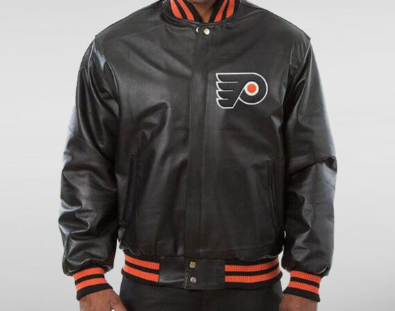 philadelphia flyers varsity jacket