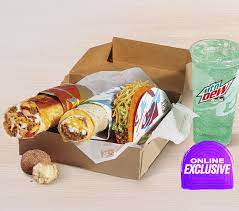 Taco Bell Cravings Box menu