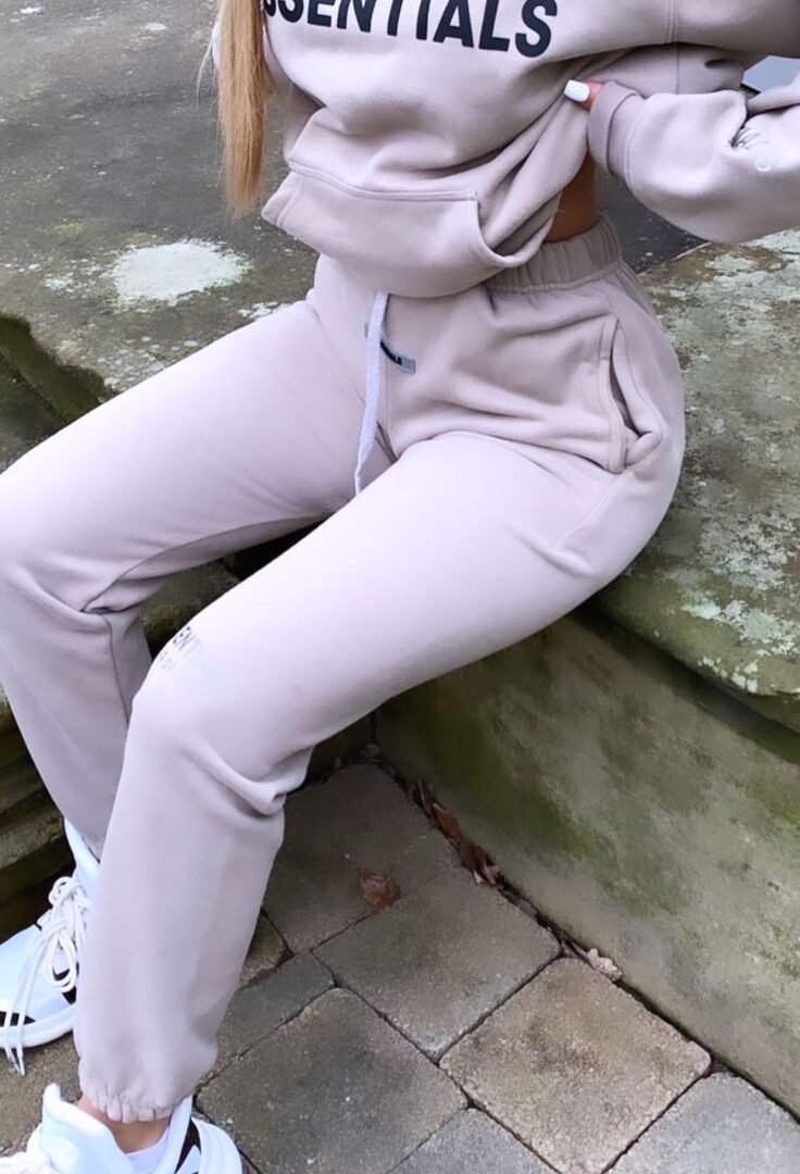 Gender Fluidity Plus Sustainable Practices in Essentials Tracksuit