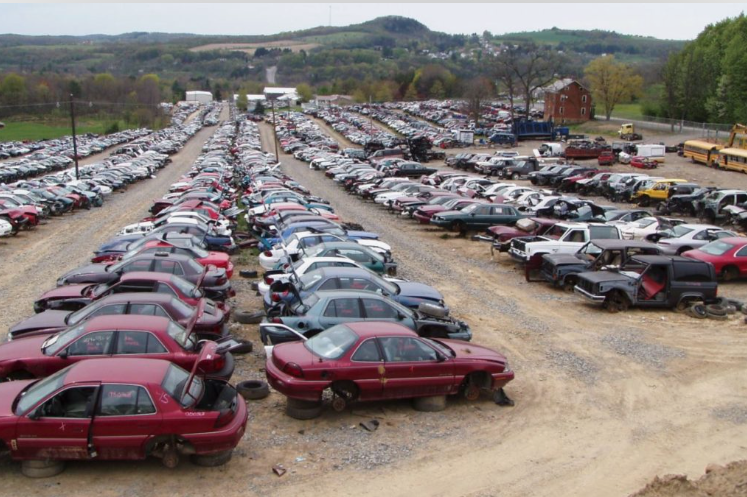 scrap car yard