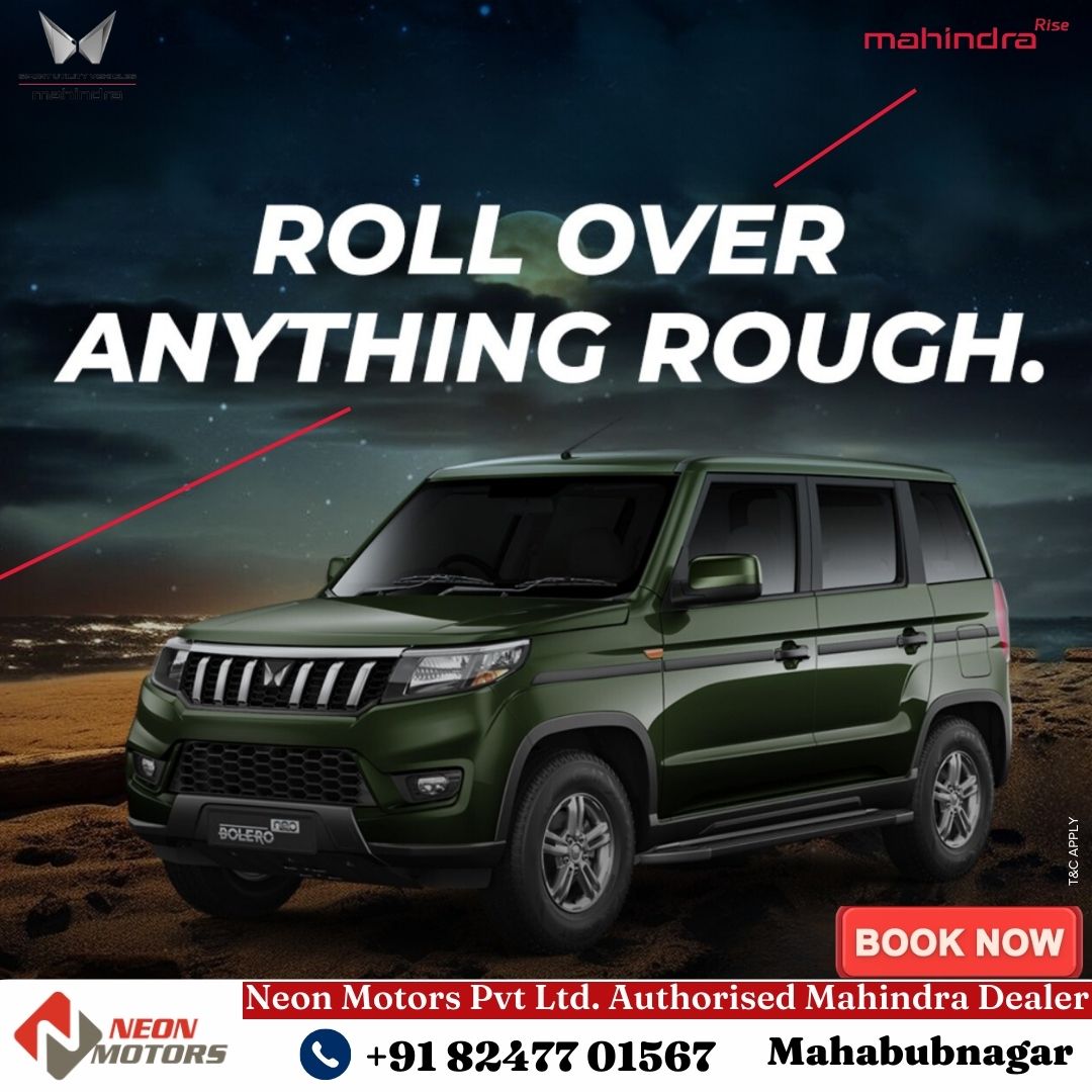 Mahindra showroom in Mahabubnagar