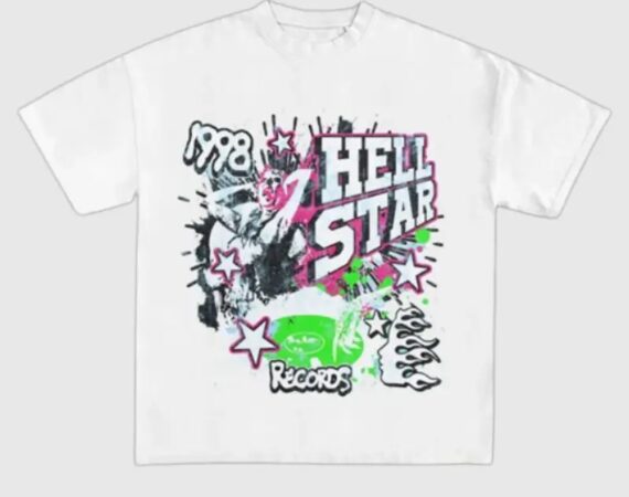 Hellstar 1998 Records T-Shirt White