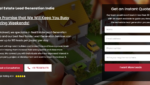 real estate lead generation aajneeti instant quote form