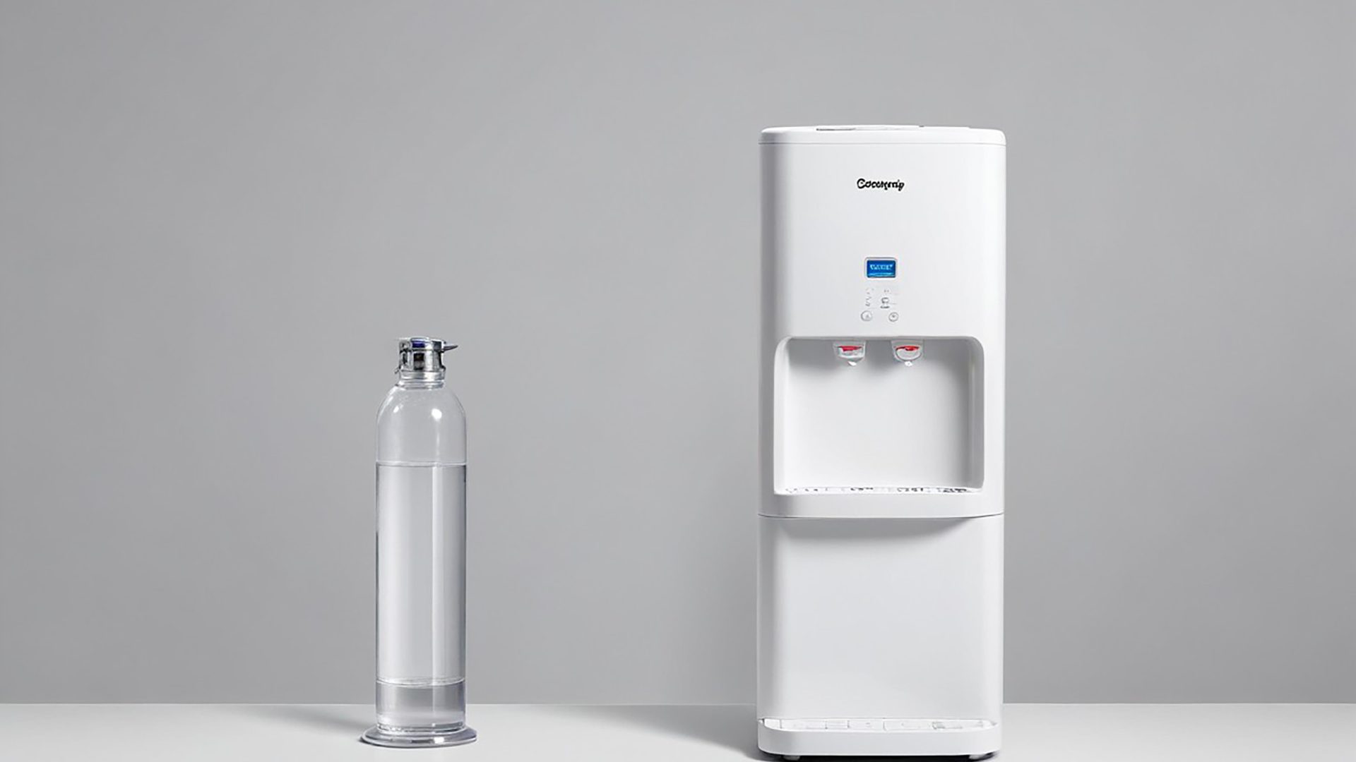 water dispenser with bottle water