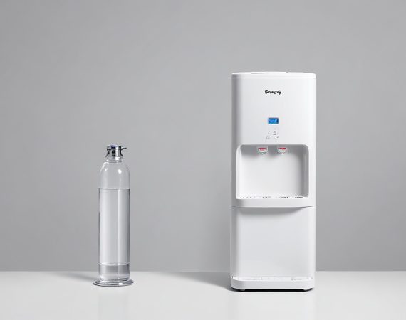 water dispenser with bottle water